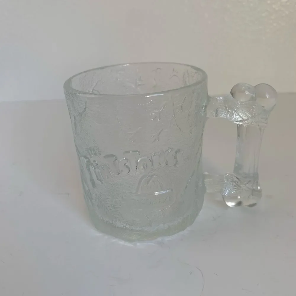 McDonald’s Flintstones Glass Mug‎